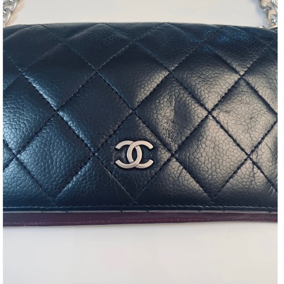 Authentic Chanel vintage wallet 
we’ve added the chain - Picture 2 of 9